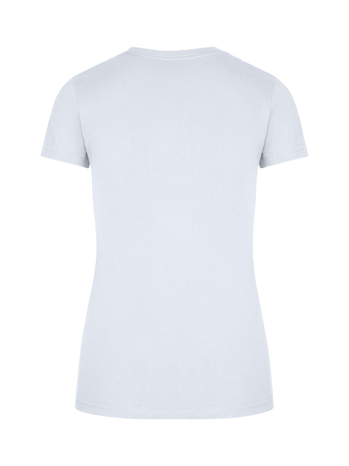 Womens Slim Fit Tee - Surf Blue/Ice Blue - Back