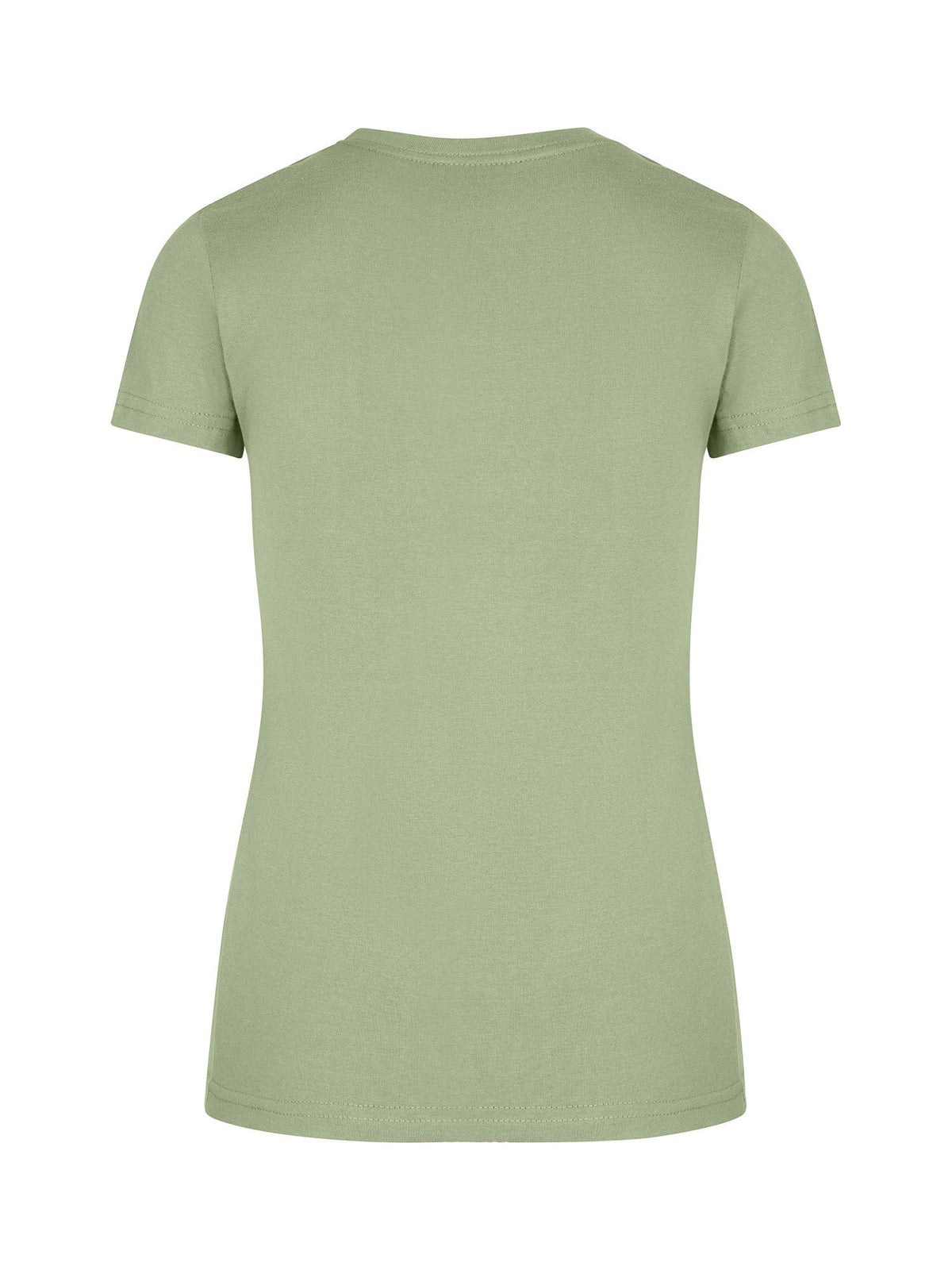 Womens Slim Fit Tee - Mint - Back