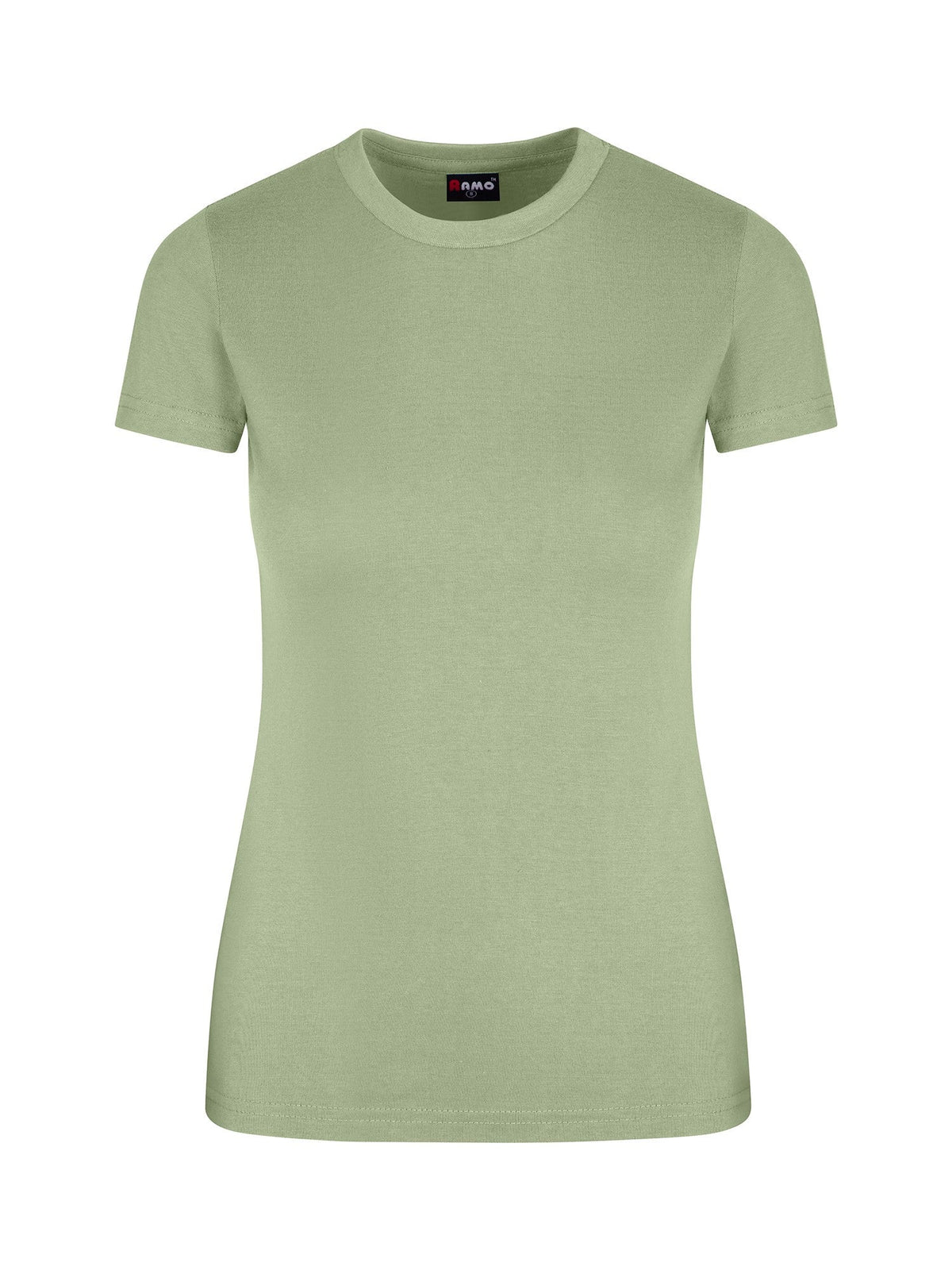 Womens Slim Fit Tee - Mint - Front