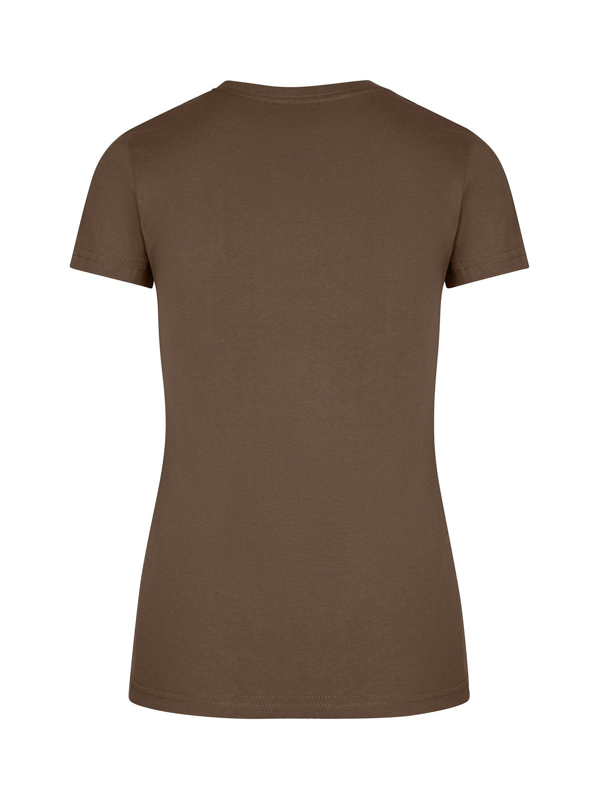 Womens Slim Fit Tee - Olive - Back