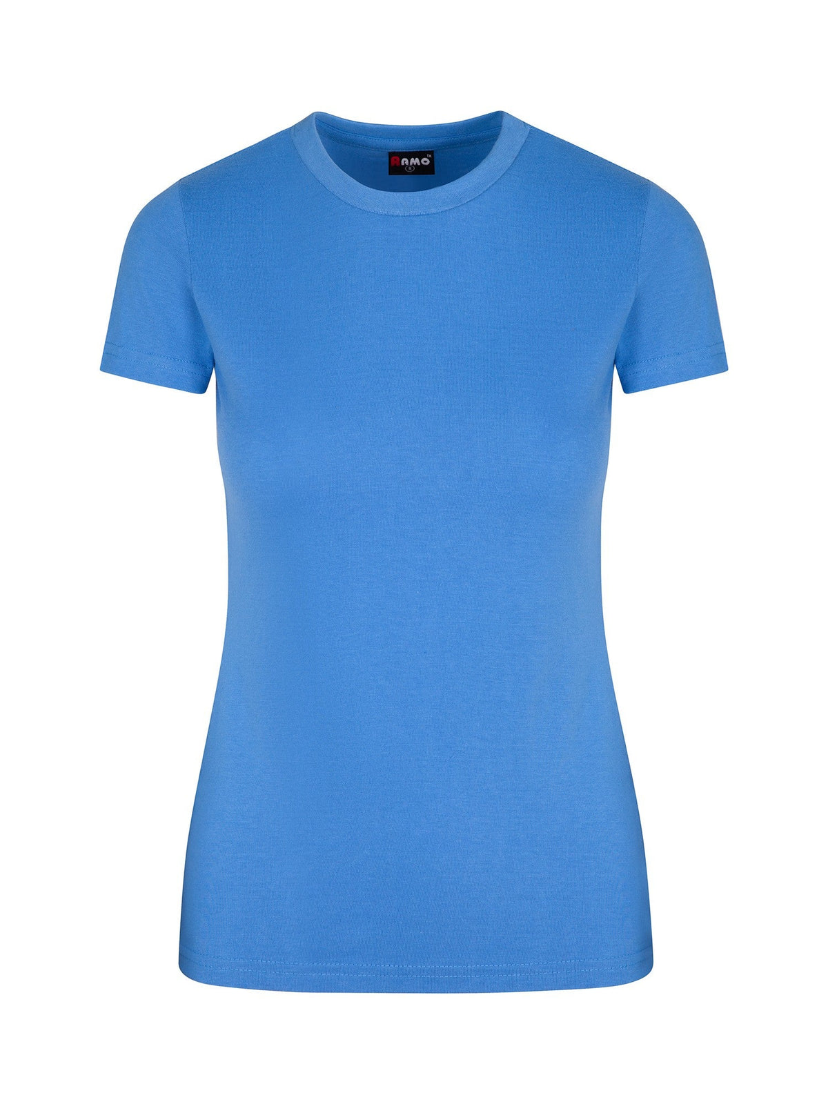 Womens Slim Fit Tee - Pacific Blue - Front