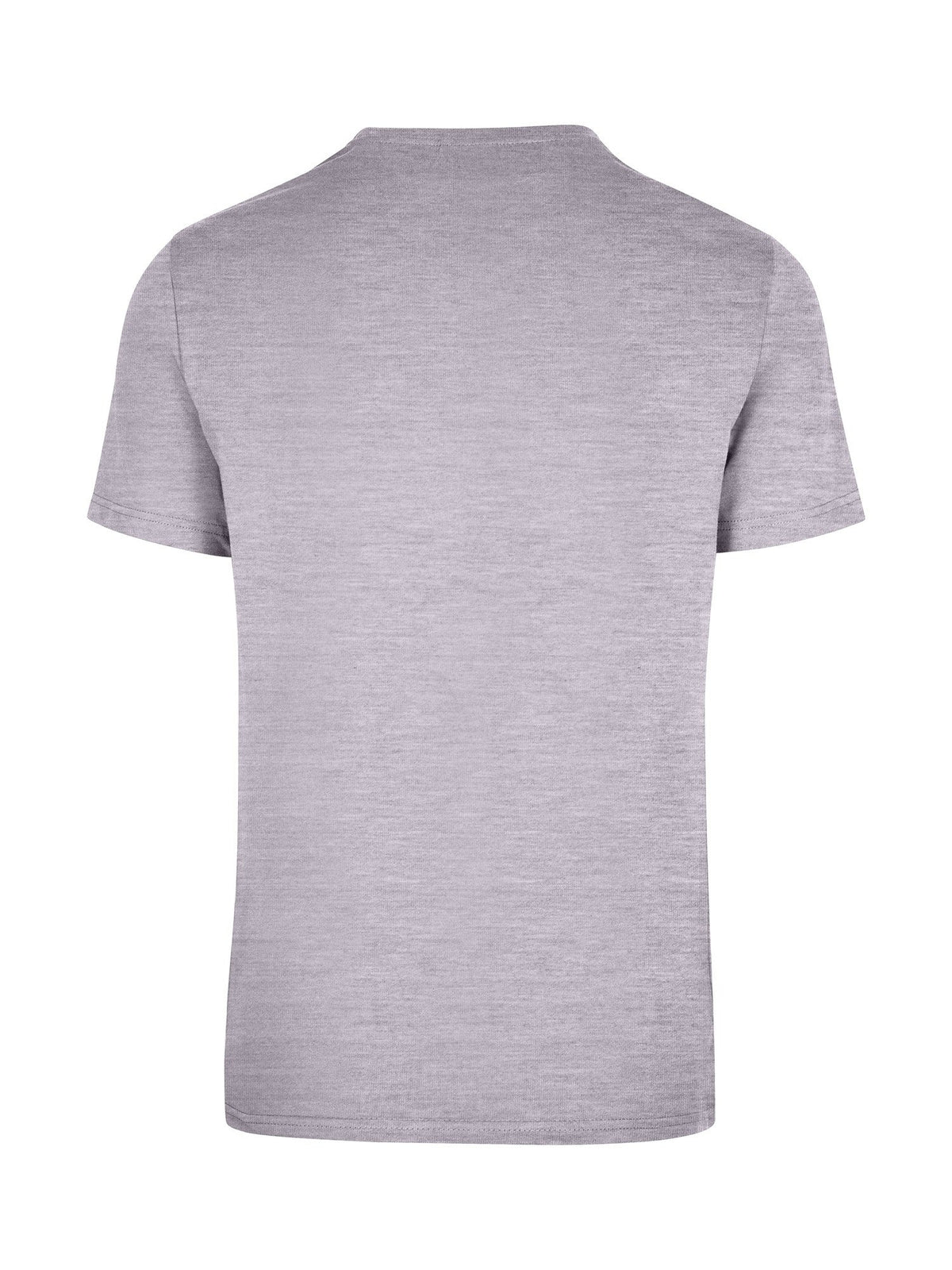 Men's / Unisex  American Style t-shirt - Grey Marl - Back