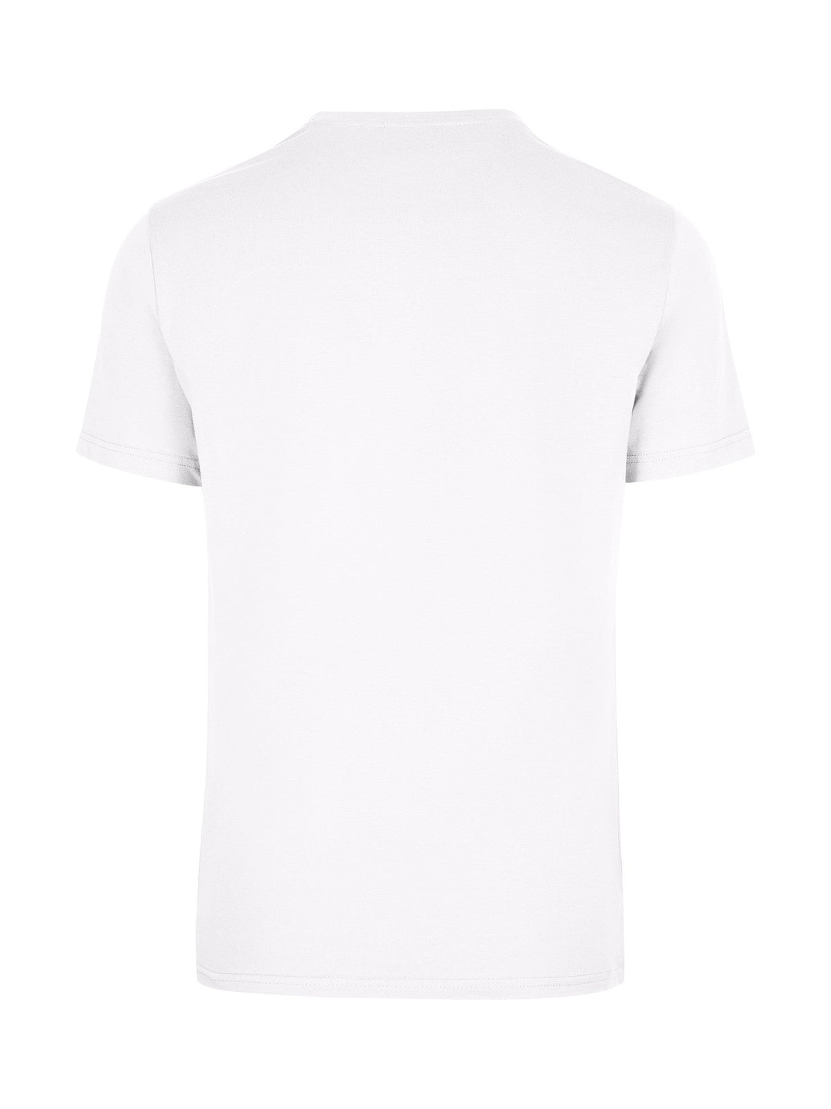 Men's / Unisex  American Style t-shirt - White - Back