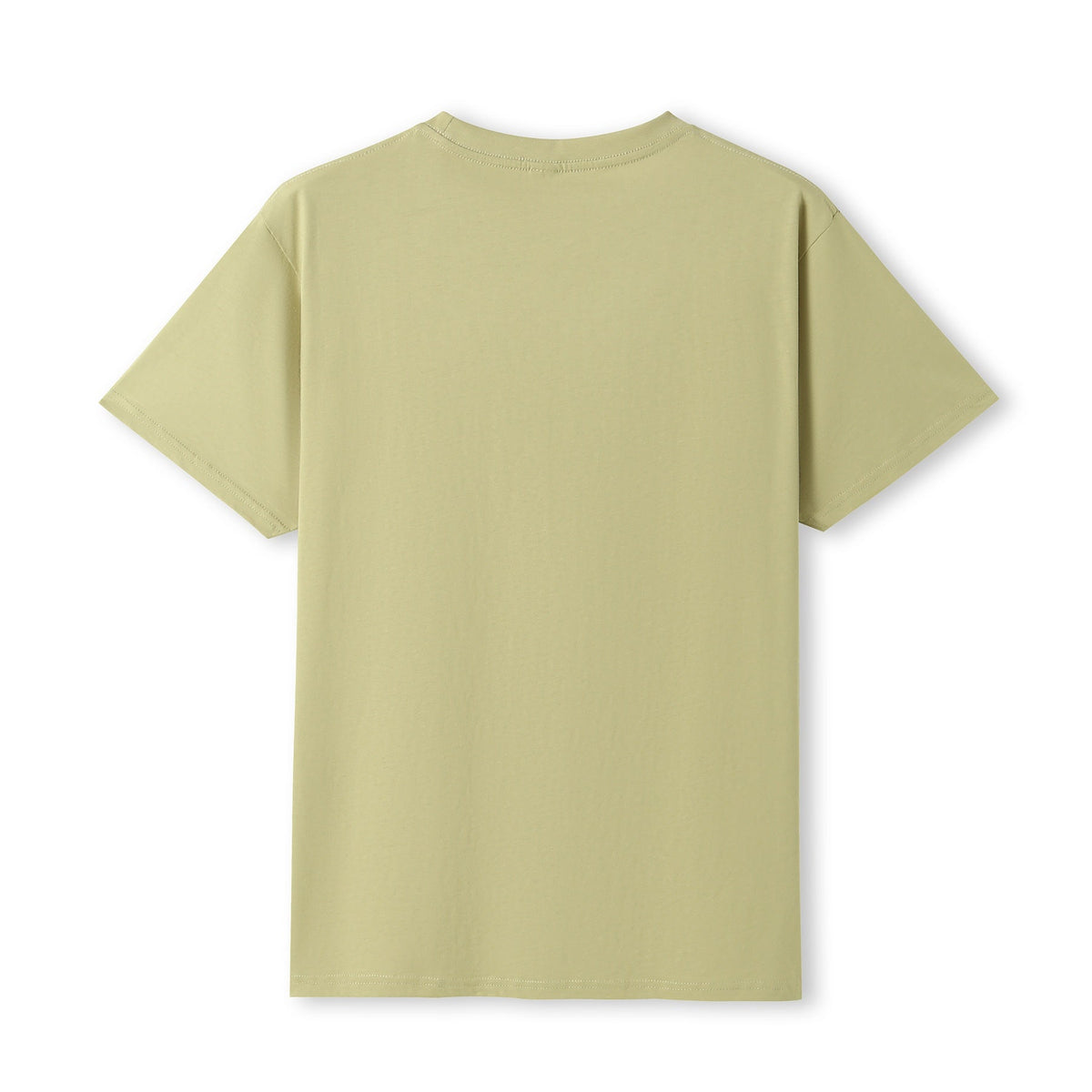 Mens' / Unisex Earth Care T-shirt - Khaki Tee - Back