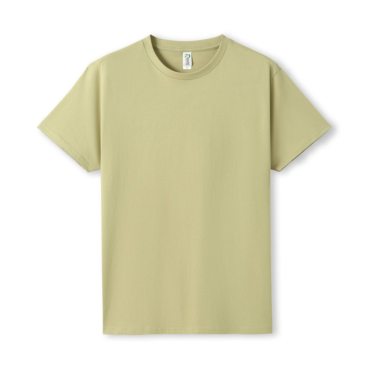 Mens' / Unisex Earth Care T-shirt - Khaki Tee - Front
