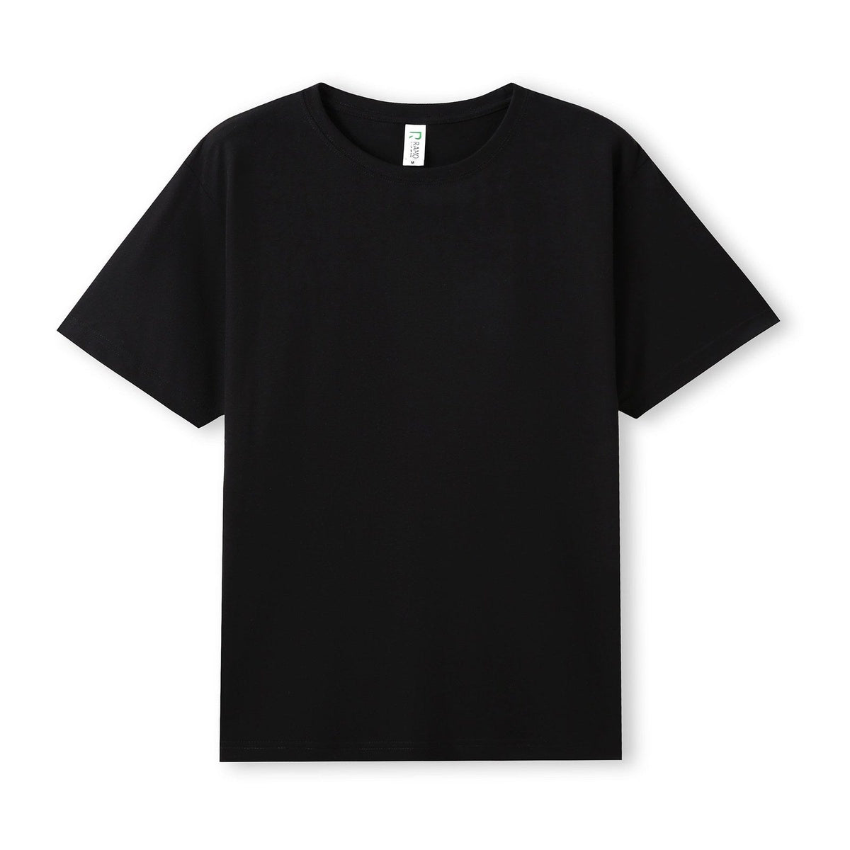 Men's Organic Cotton T-shirt - Black - Front