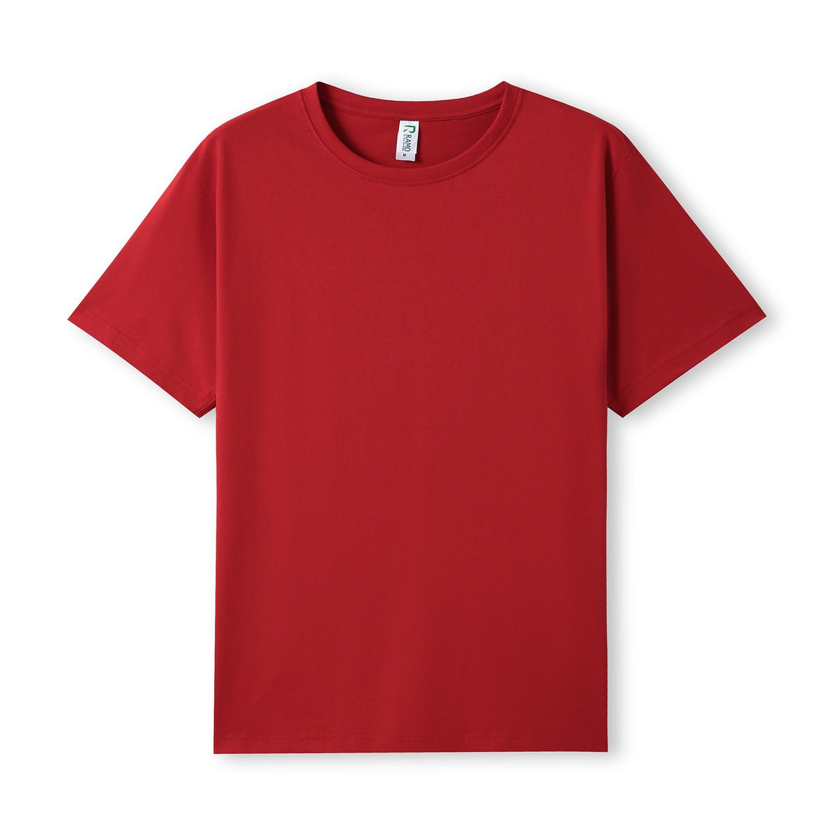 Men's Organic Cotton T-shirt - Red - Front