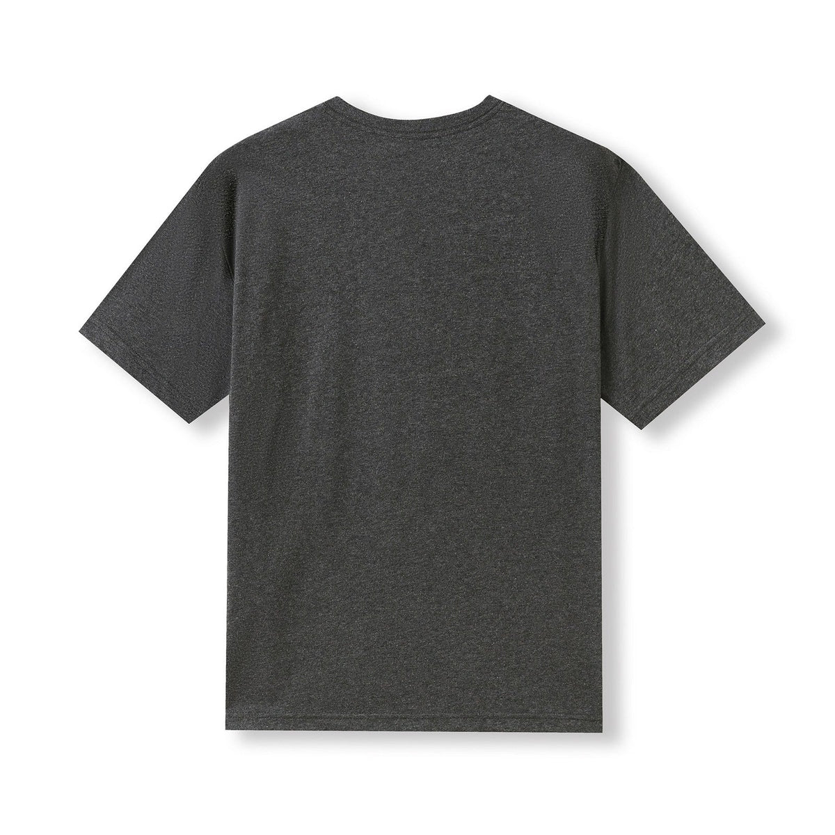 Men's / Unisex V-Neck T-shirt - Charcoal Marl - Back