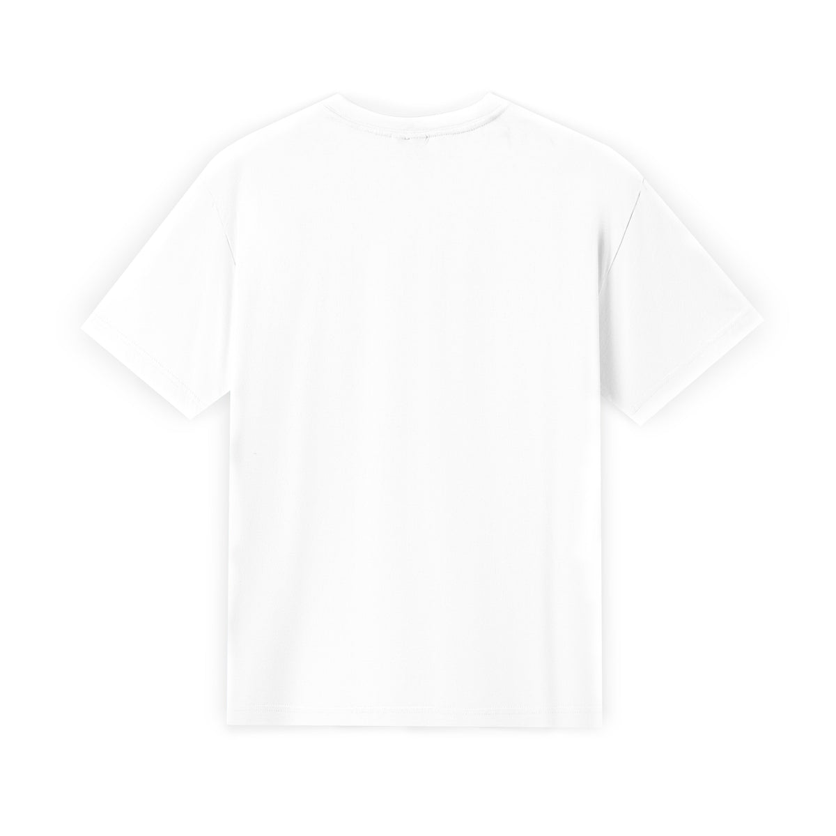 Men's / Unisex V-Neck T-shirt - White - Back