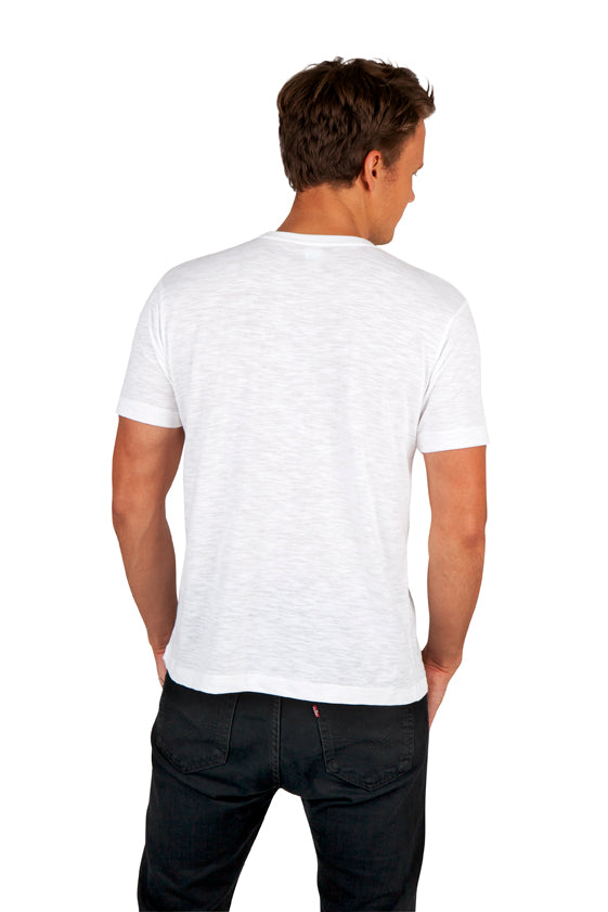 Men's / Unisex Raw Cotton Wave T-shirt - view