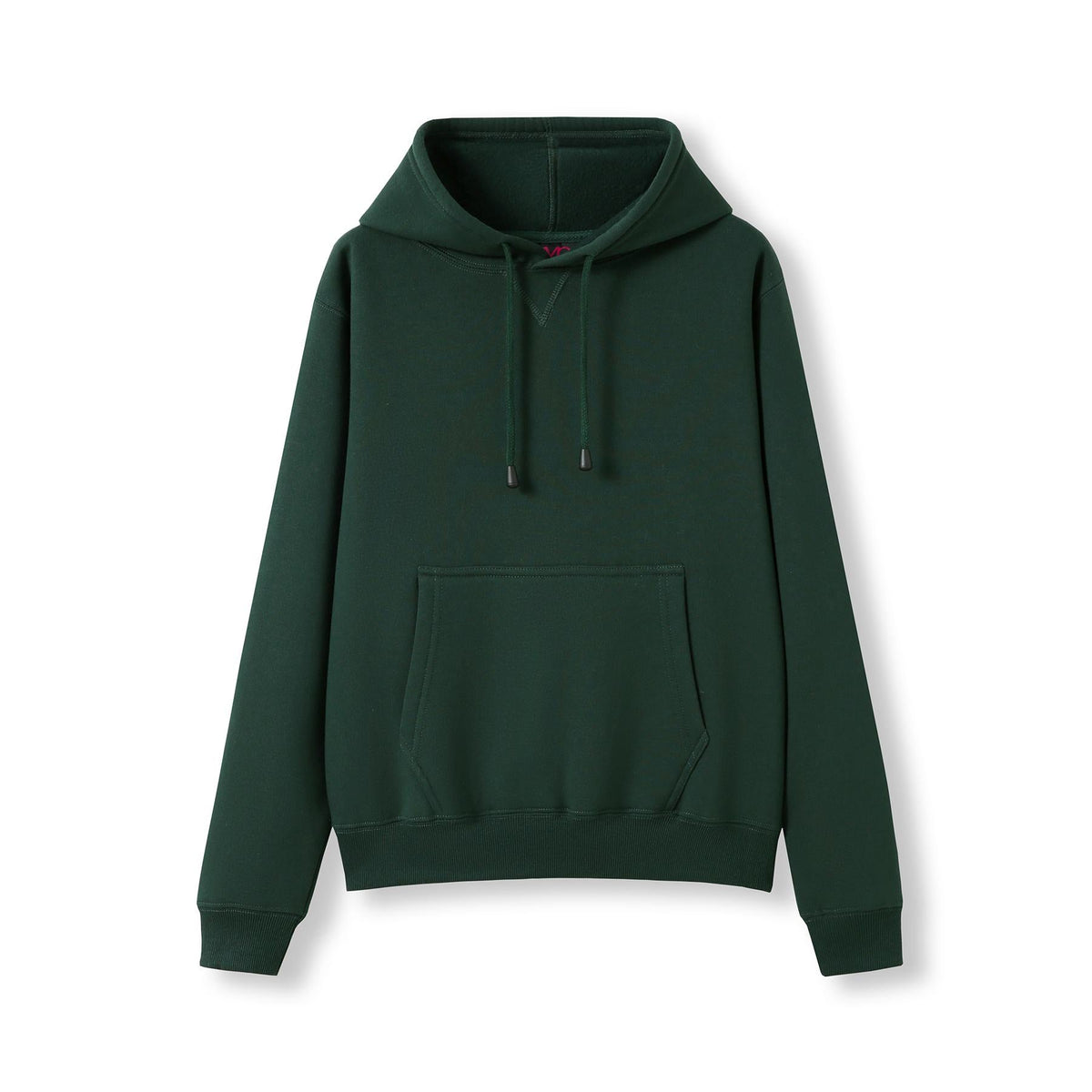 Womens/Juniors Kangaroo Pocket Hoodies - Bottle Green - Front