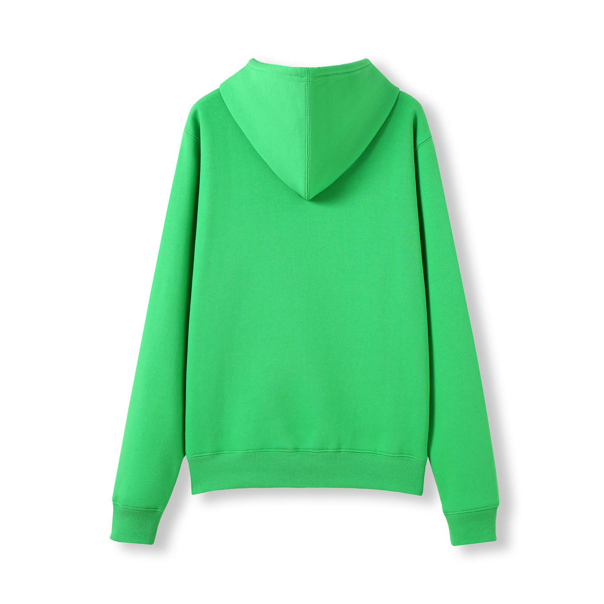 Womens/Juniors Kangaroo Pocket Hoodies - Emerald Green - Back