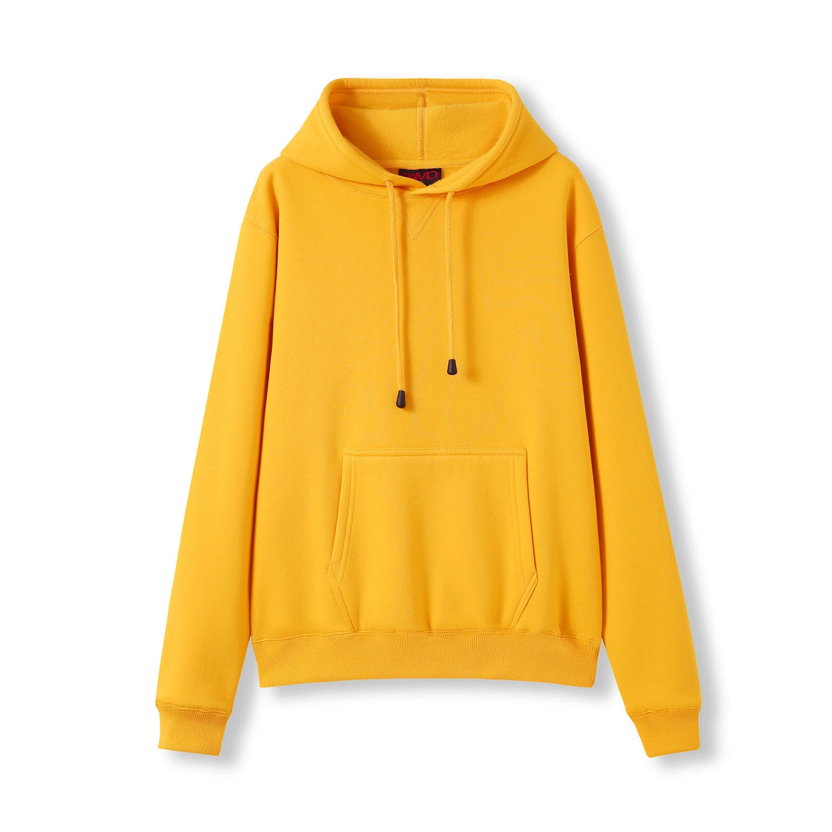 Womens/Juniors Kangaroo Pocket Hoodies - Gold - Front