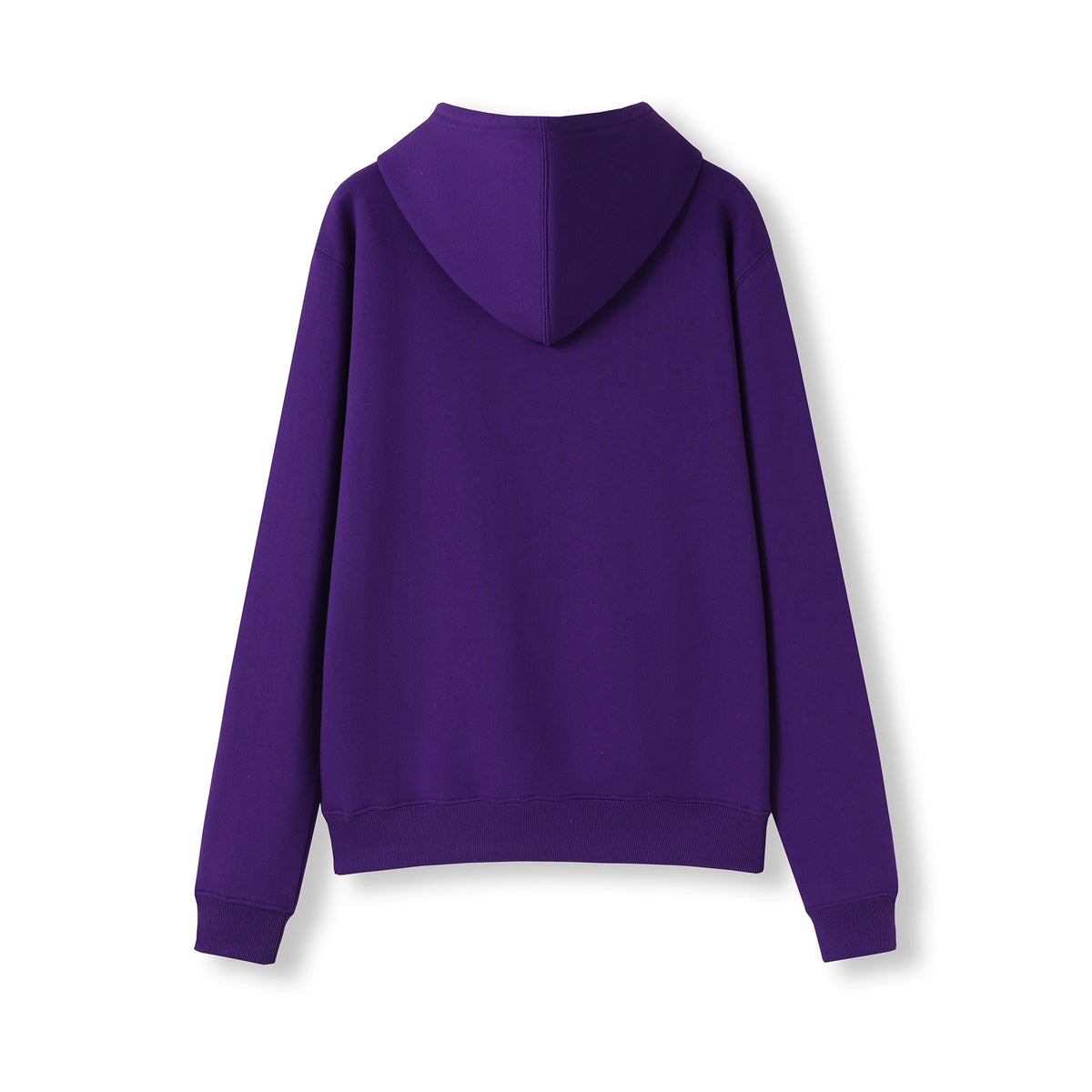 Womens/Juniors Kangaroo Pocket Hoodies - Grape - Back