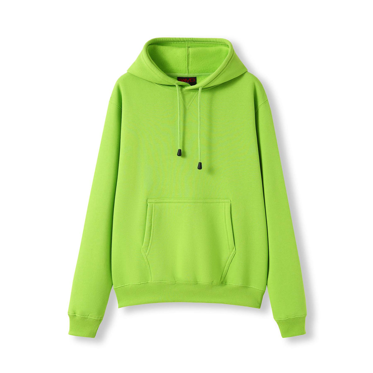 Womens/Juniors Kangaroo Pocket Hoodies - Lime - Front