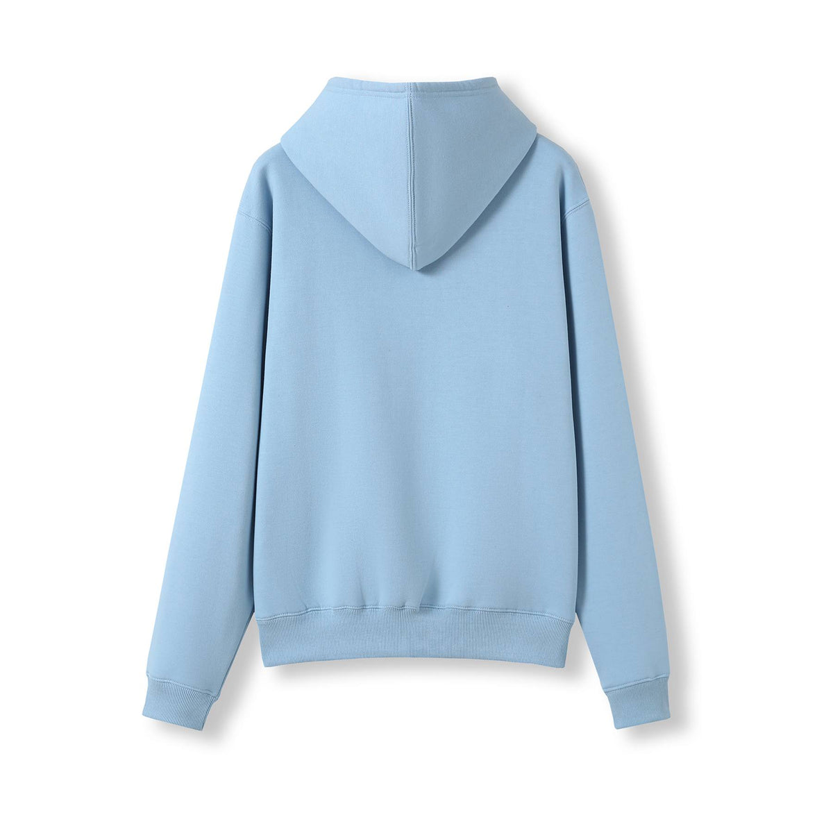 Womens/Juniors Kangaroo Pocket Hoodies - Sky Blue - Back