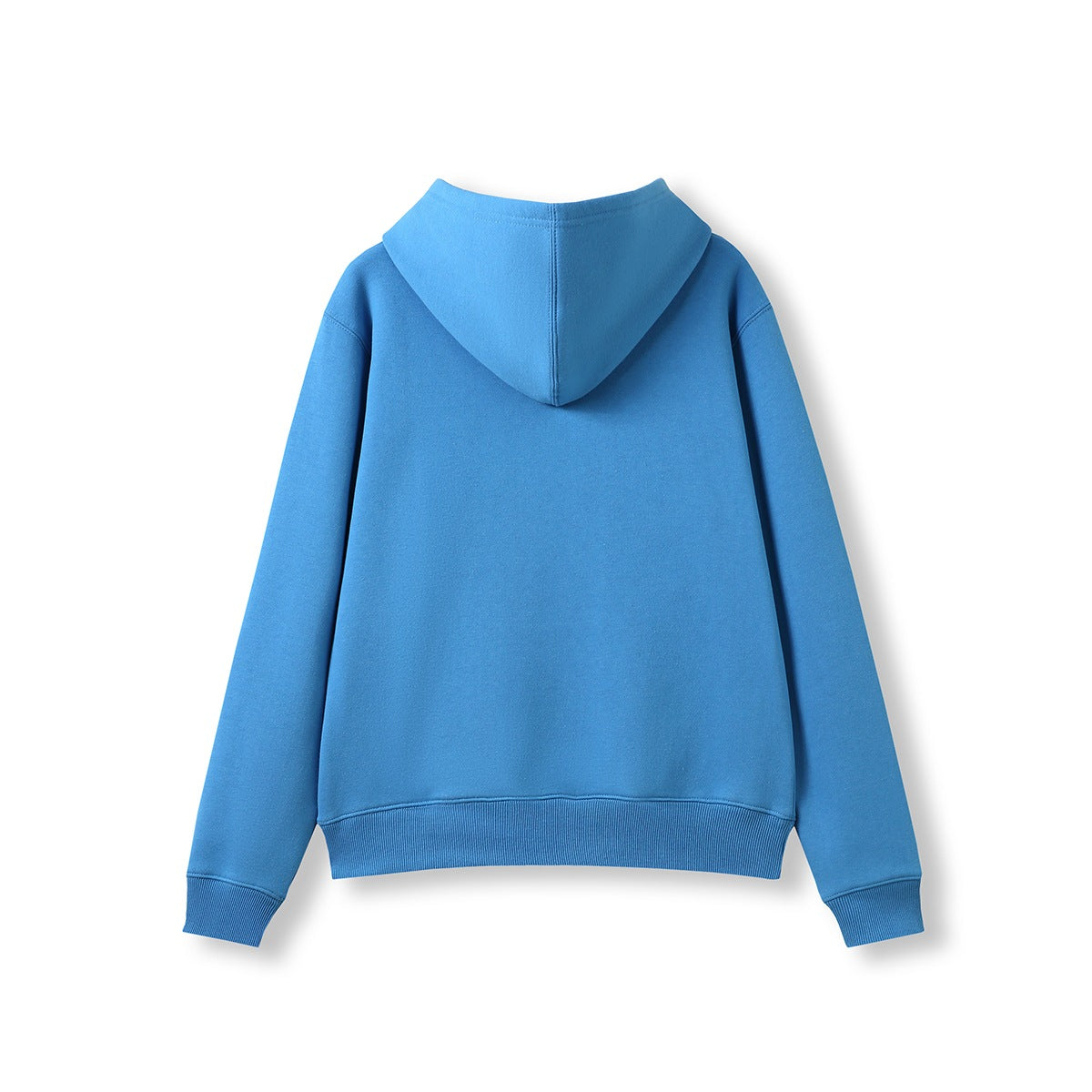 Womens/Juniors Kangaroo Pocket Hoodies Max (Print Area) - Hawaii Blue - Back
