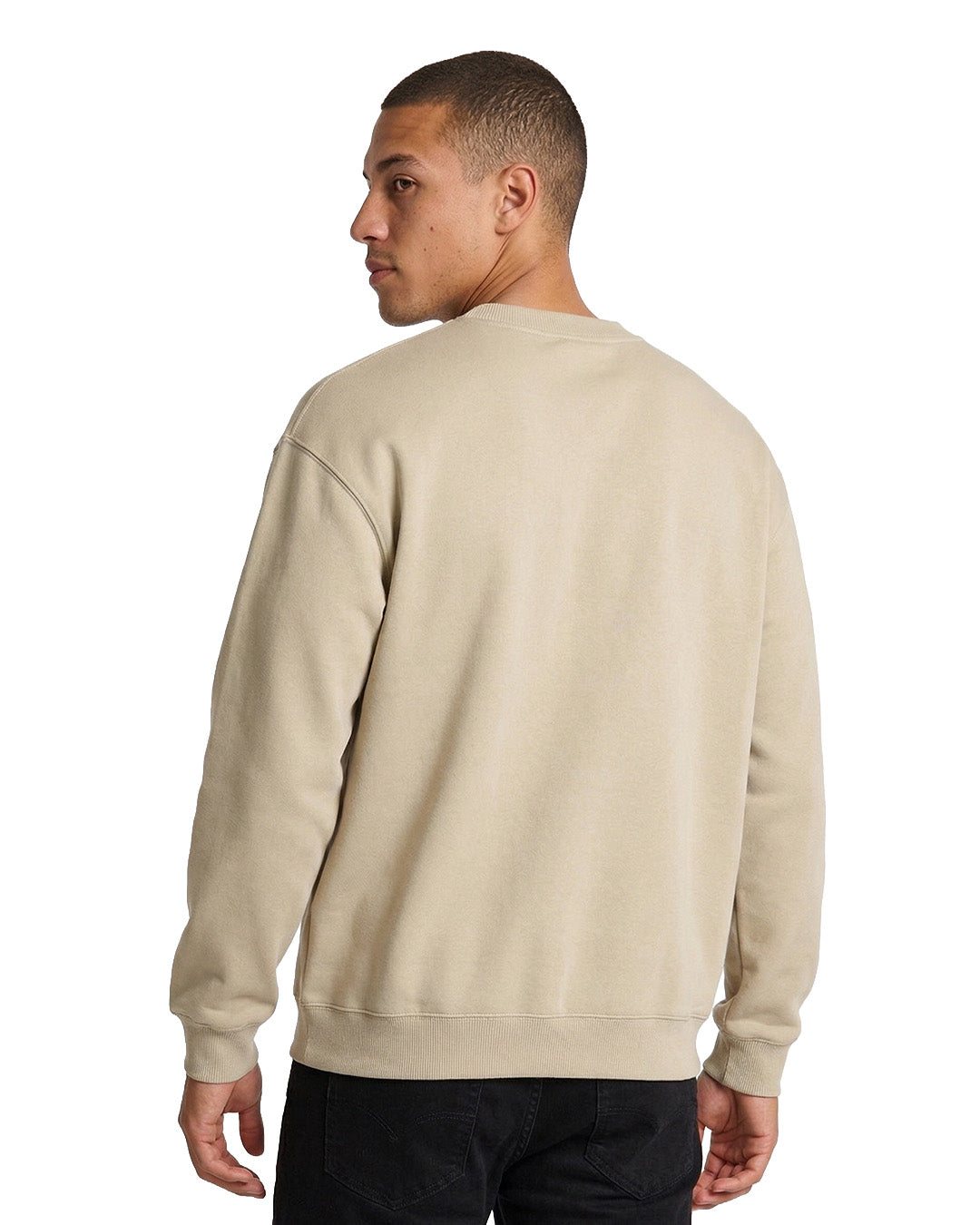 Adult Poly cotton fleece sloppy joe - view
