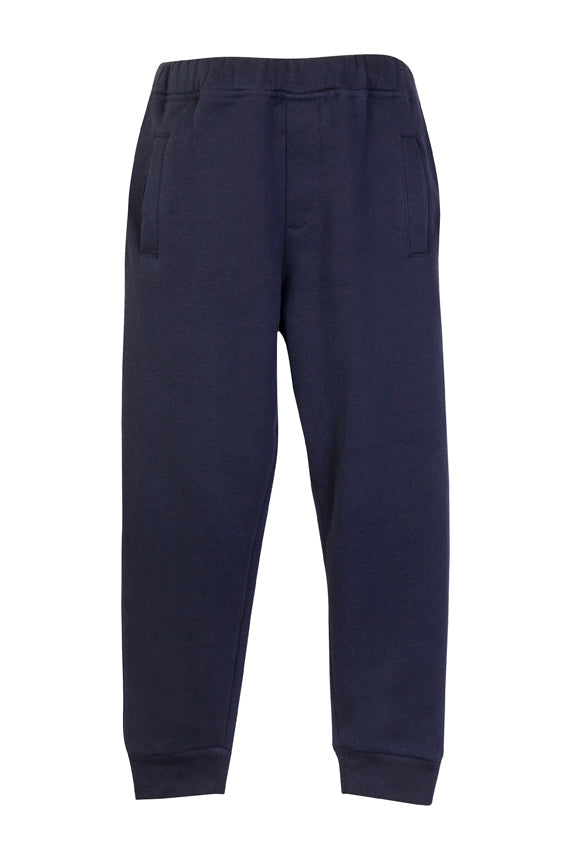 Junior Track Pants - Navy Blue - Front