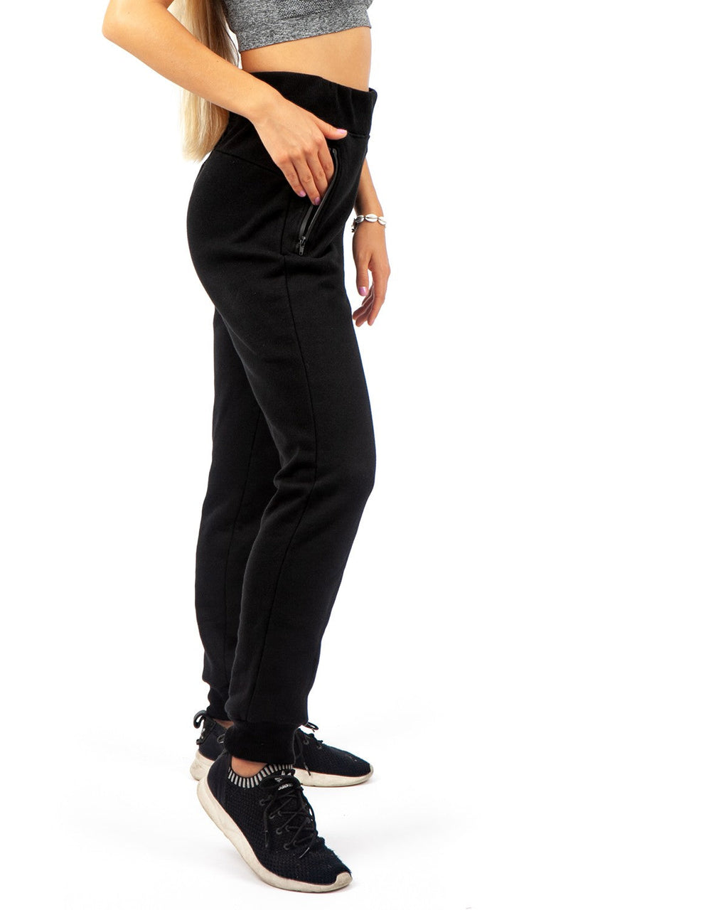 Womens' STANCE brushed fleece pants - view