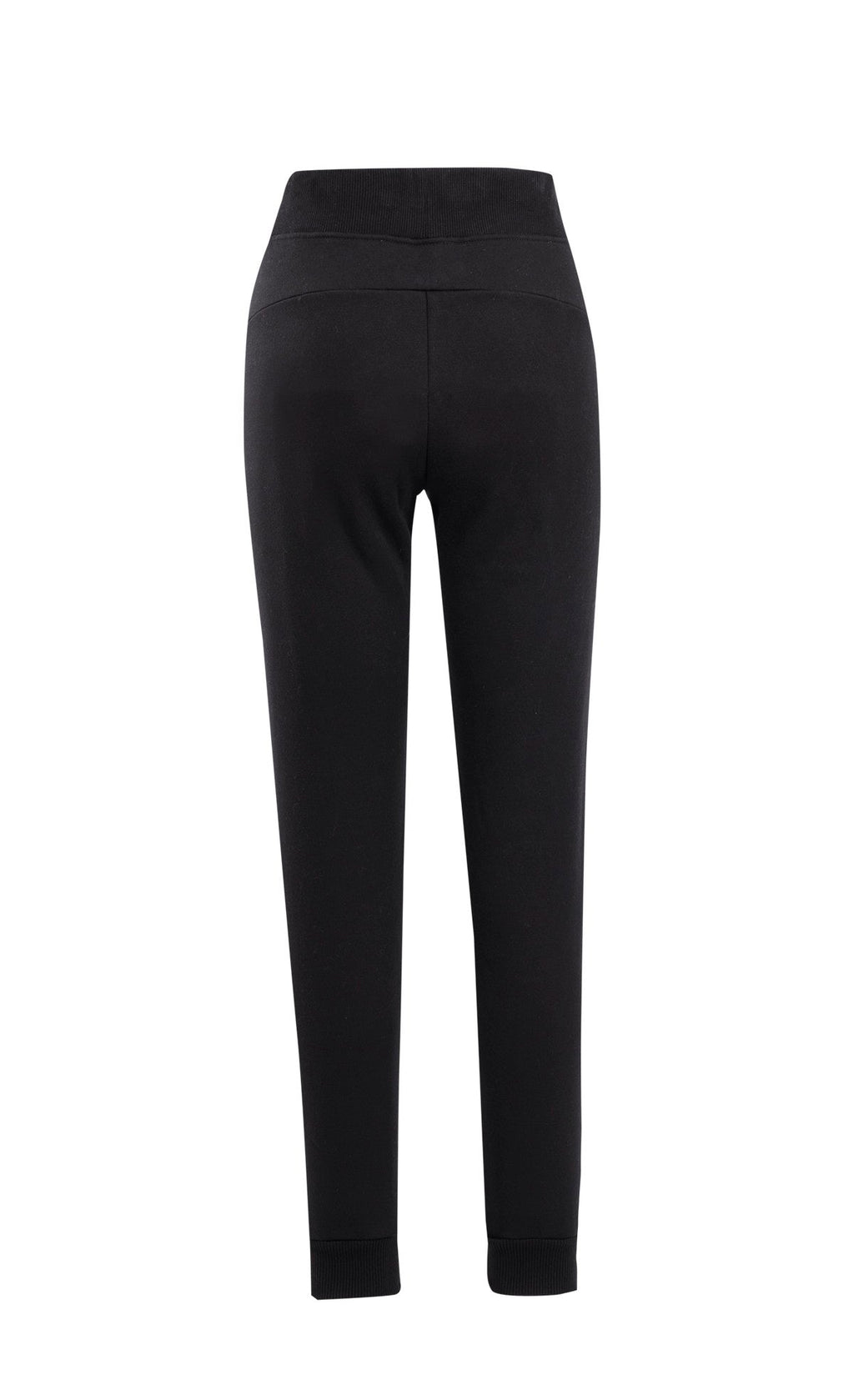 Womens' STANCE brushed fleece pants - Black - Back