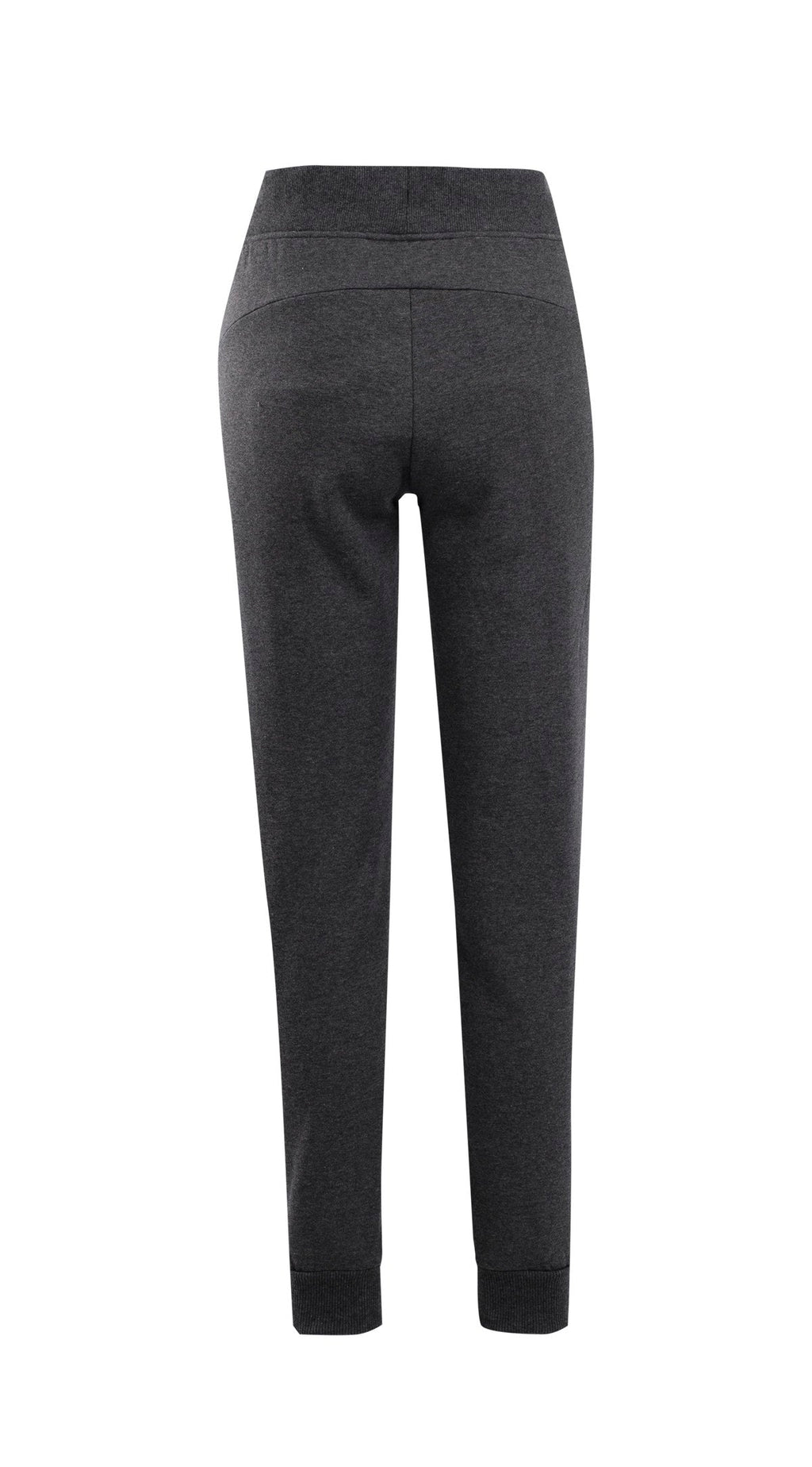 Womens' STANCE brushed fleece pants - Dark Marl - Back