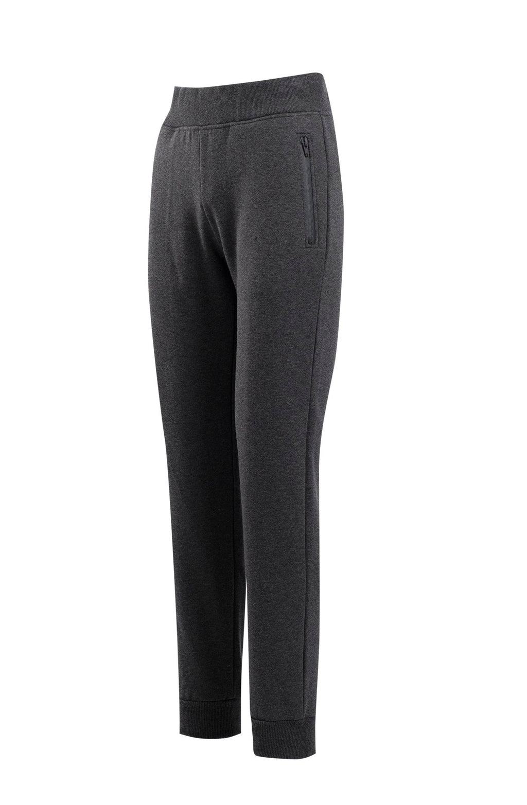 Womens' STANCE brushed fleece pants - Dark Marl - Side