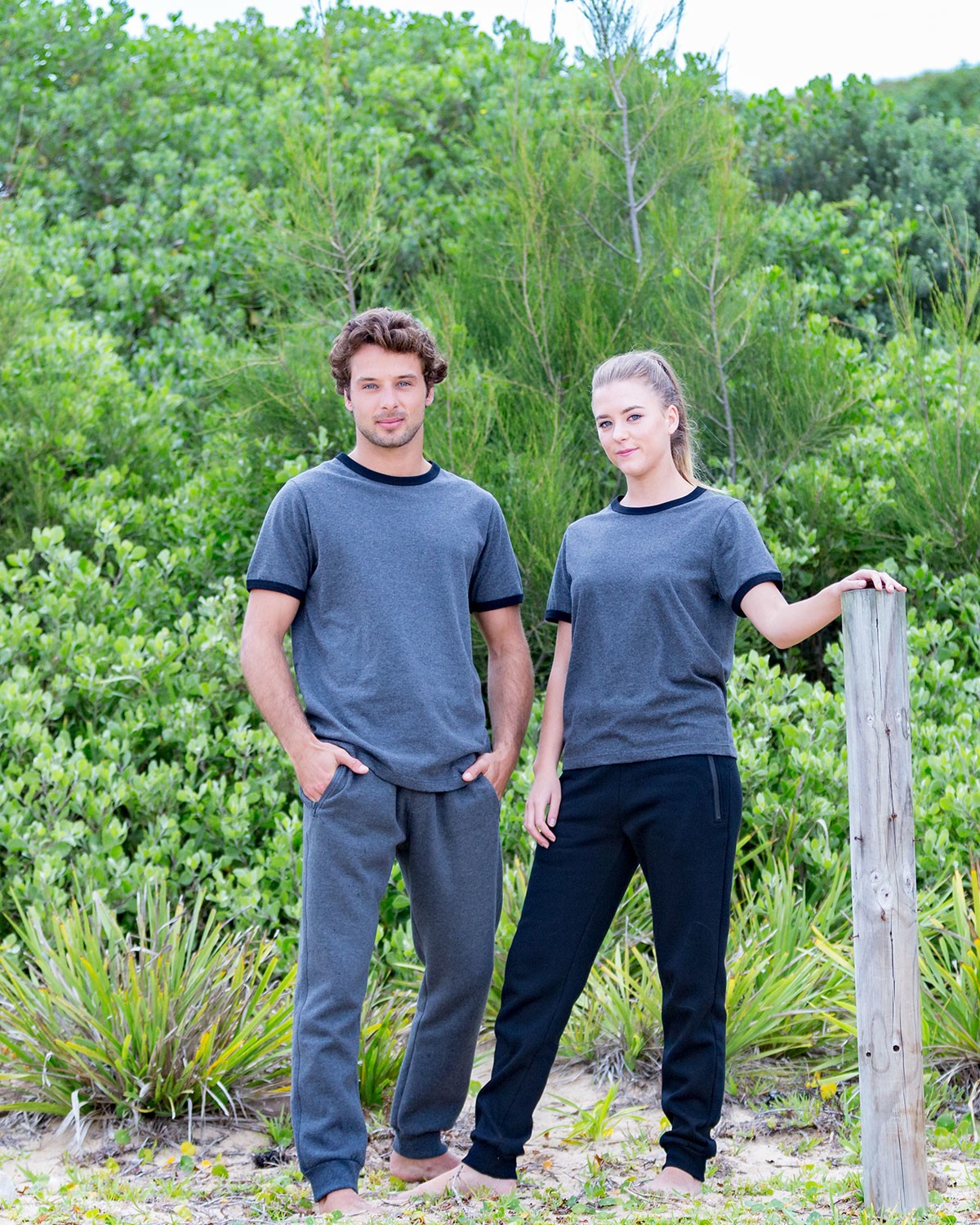 Mens' STANCE brushed fleece pants - view