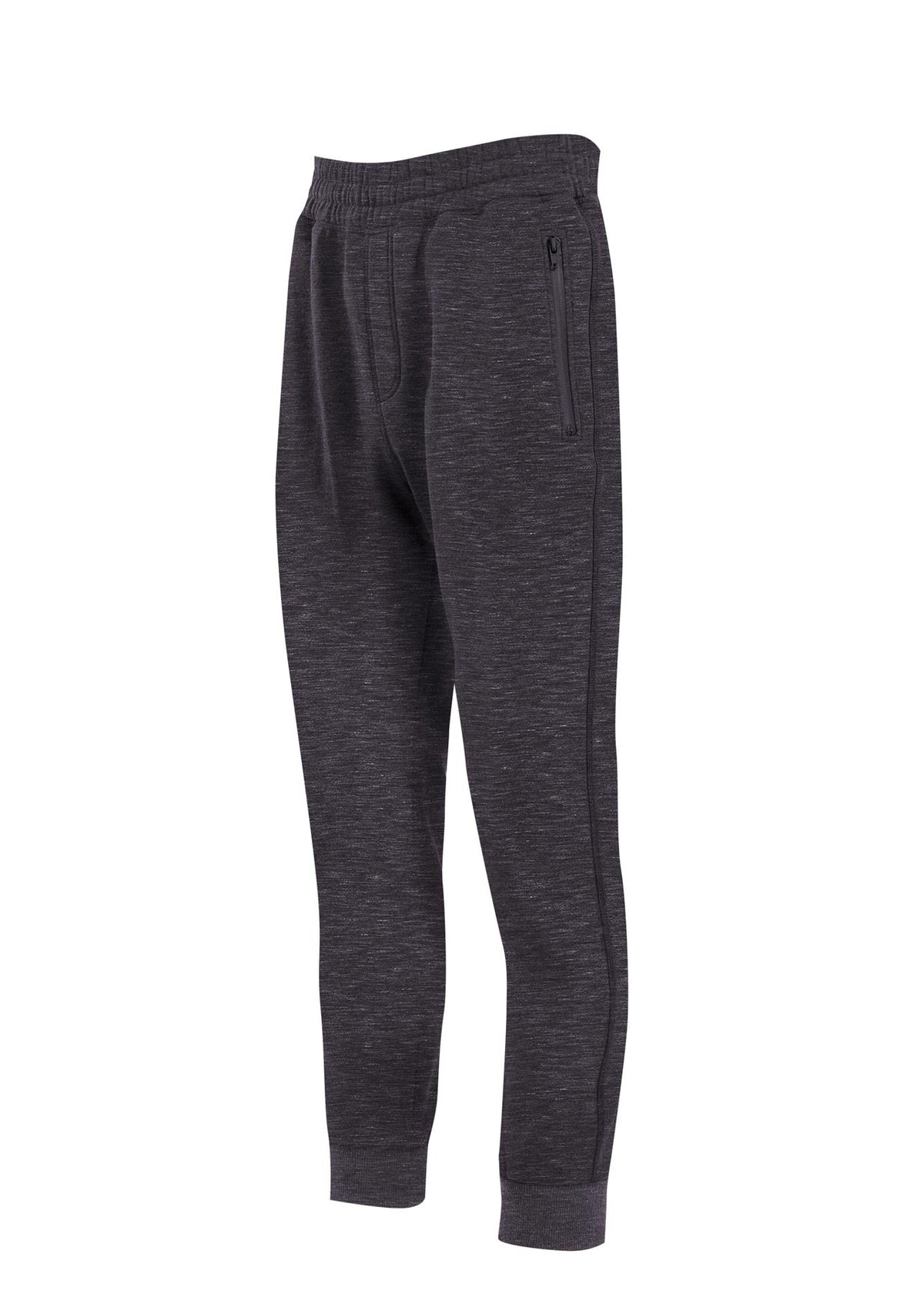 Mens' STANCE brushed fleece pants - Black Marl - Side