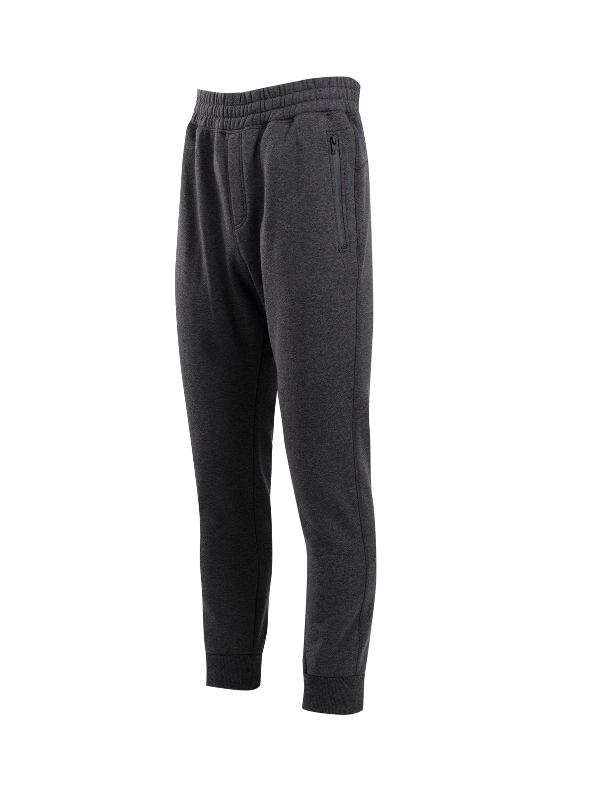Mens' STANCE brushed fleece pants - Dark Marl - Side
