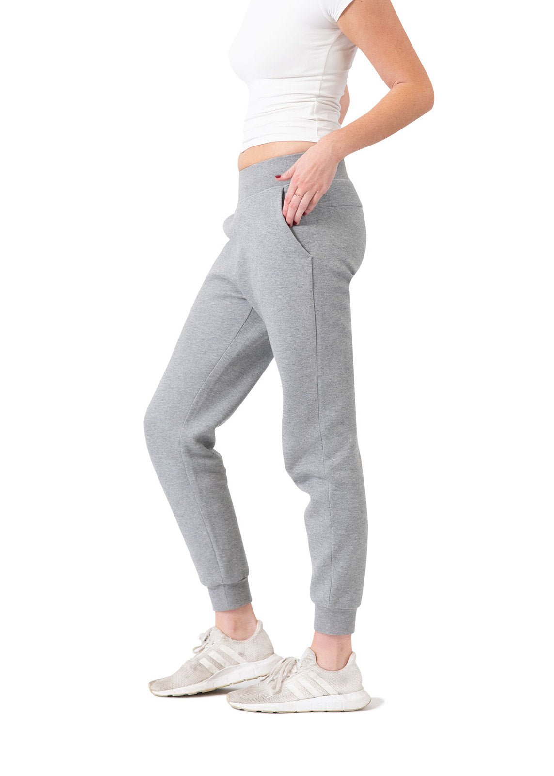 Womens' 3 Layer Cotton Sandwich Pants - view