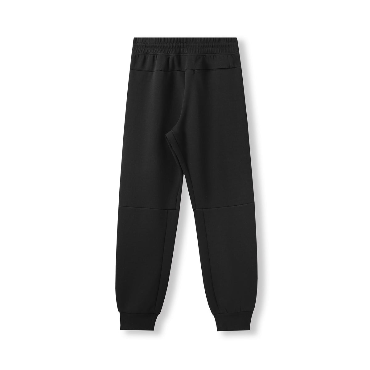 Men's three layer Cotton Sandwich Pants - Black - Back