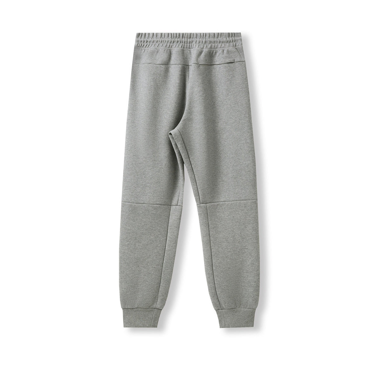 Men's three layer Cotton Sandwich Pants - Grey Marl - Back