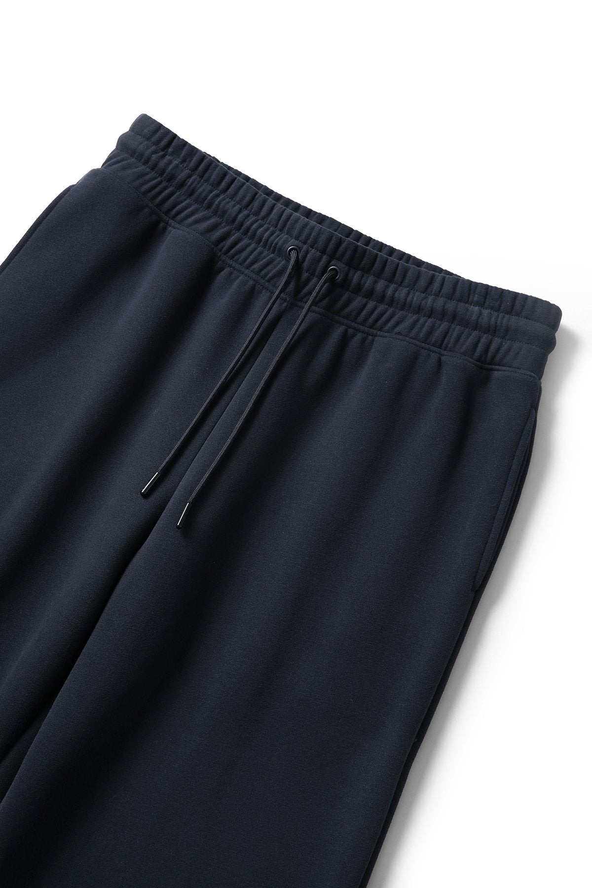 Unisex Wide leg fleece pants - Navy Faded - View
