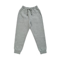 Kids's three layer Cotton Sandwich Pants - Grey Marl - Front