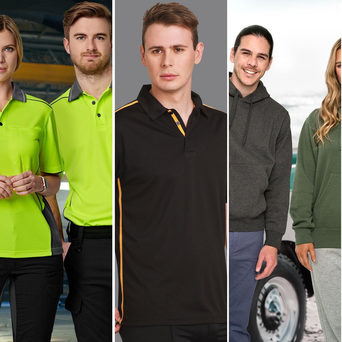 Site & Office Pack: hi-vis and workwear uniform pack with your logo