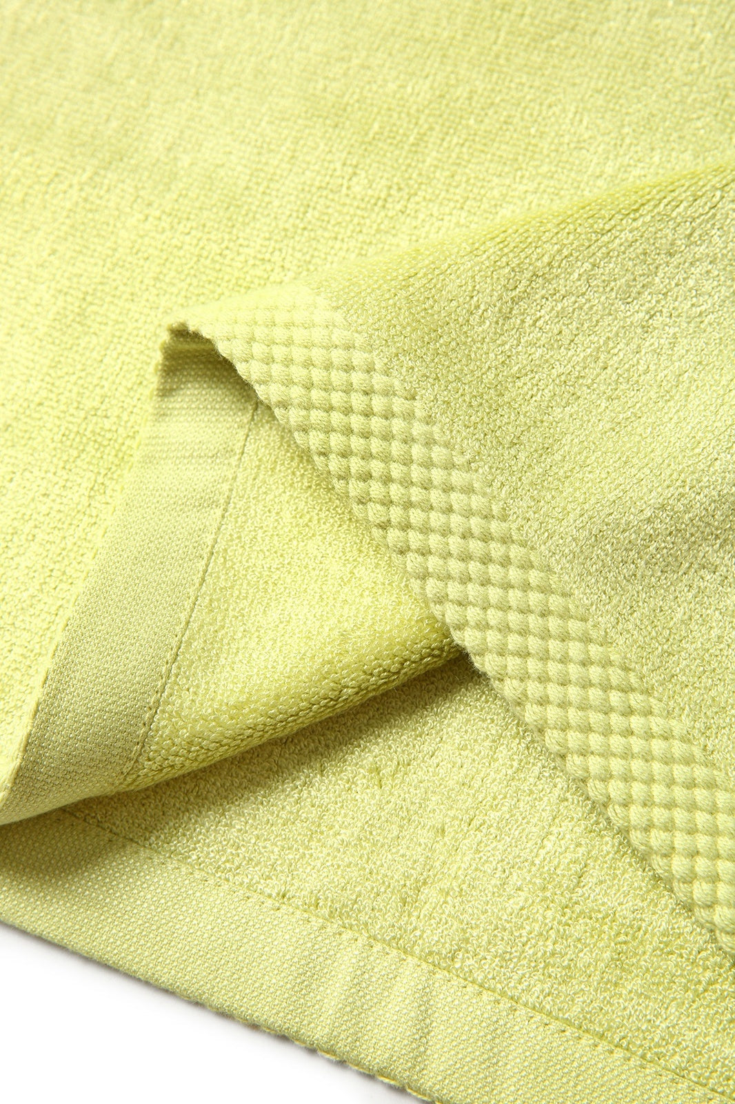 Bamboo Fitness Towel - Lime - View