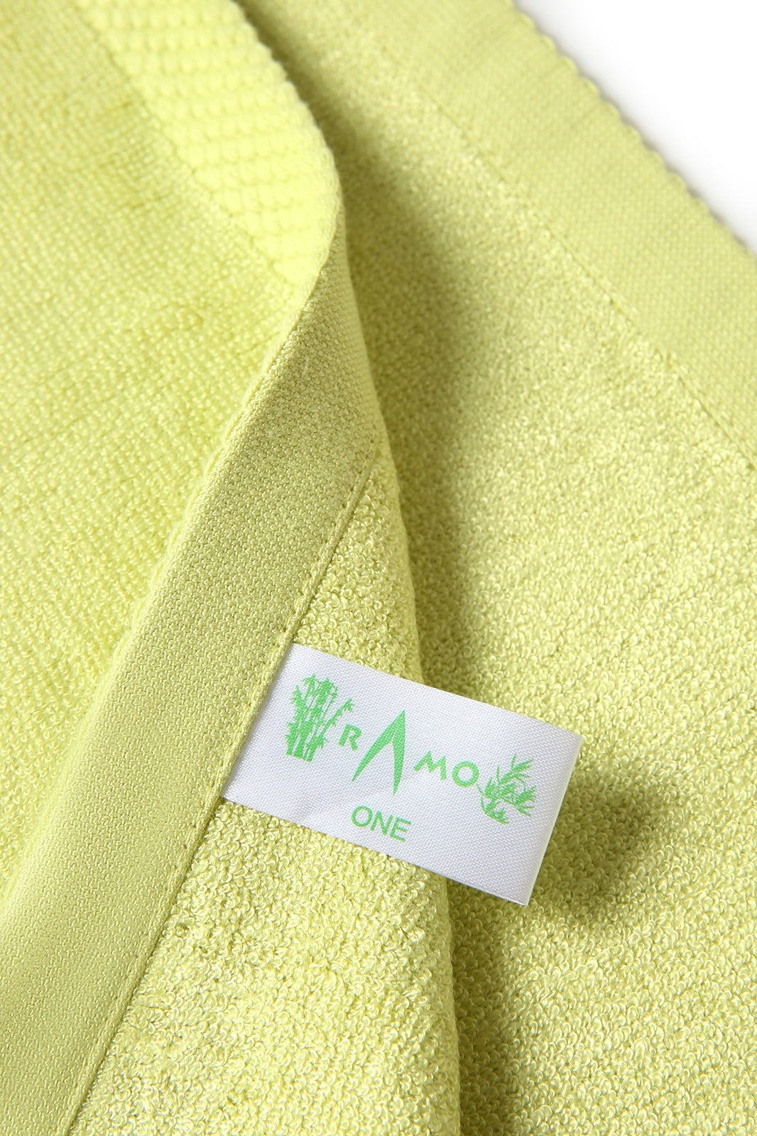 Bamboo Fitness Towel - Lime - View