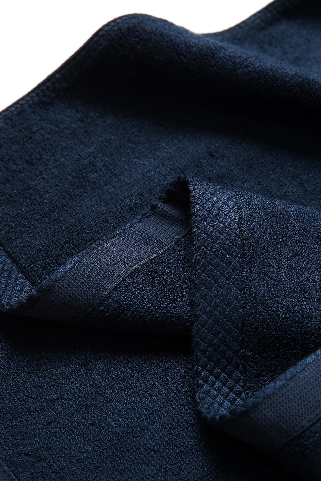 Bamboo Fitness Towel - Navy Blue - View