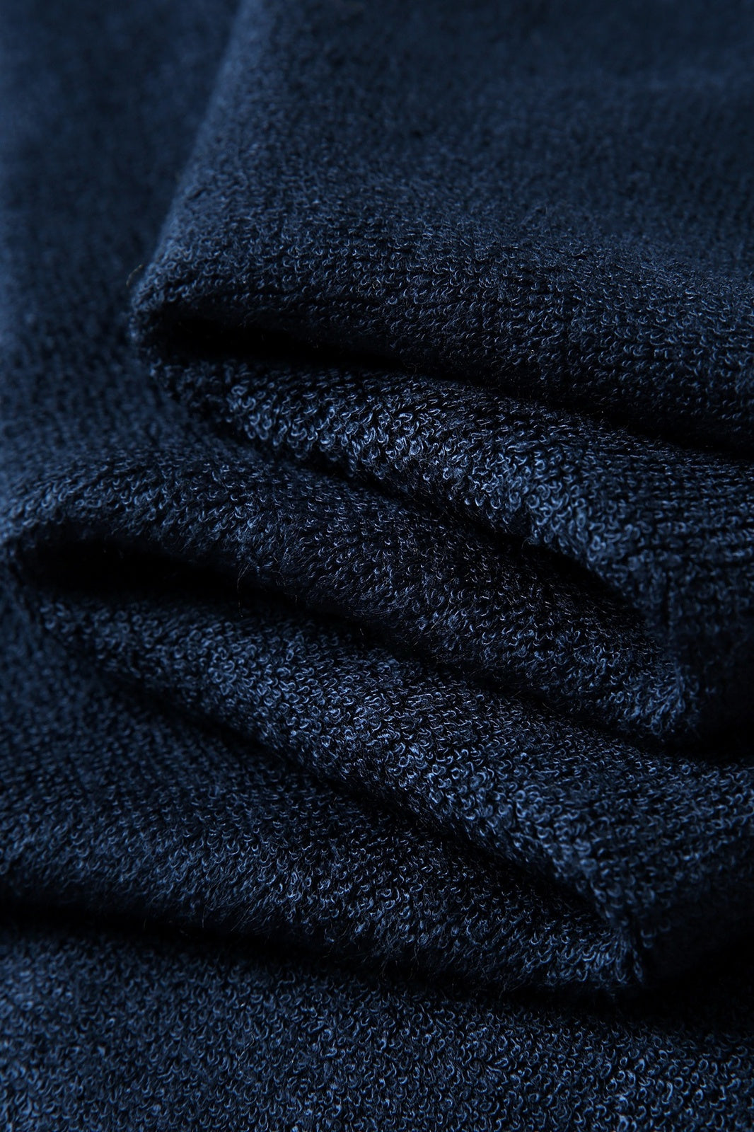 Bamboo Fitness Towel - Navy Blue - View