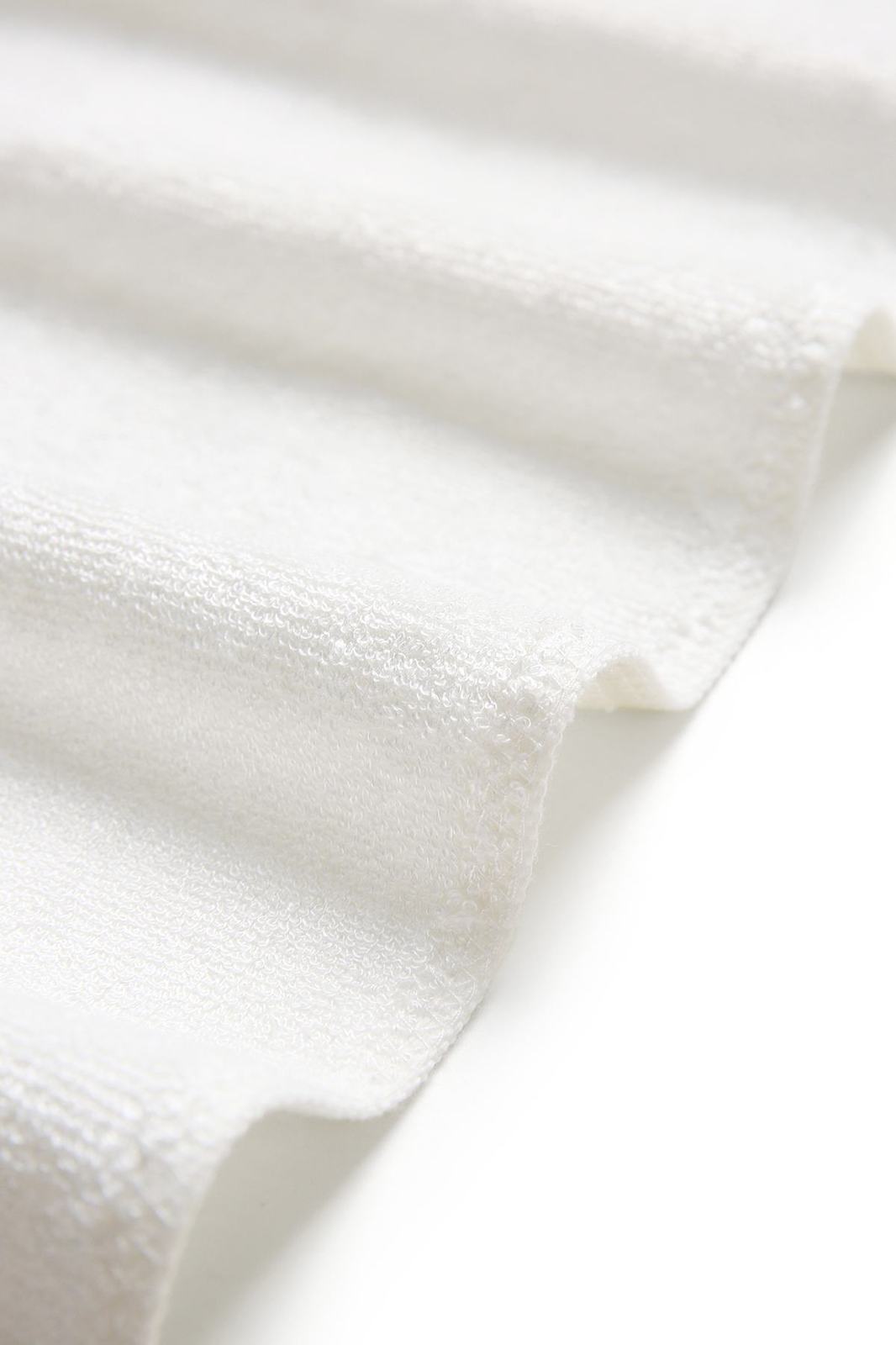 Bamboo Fitness Towel - White - View