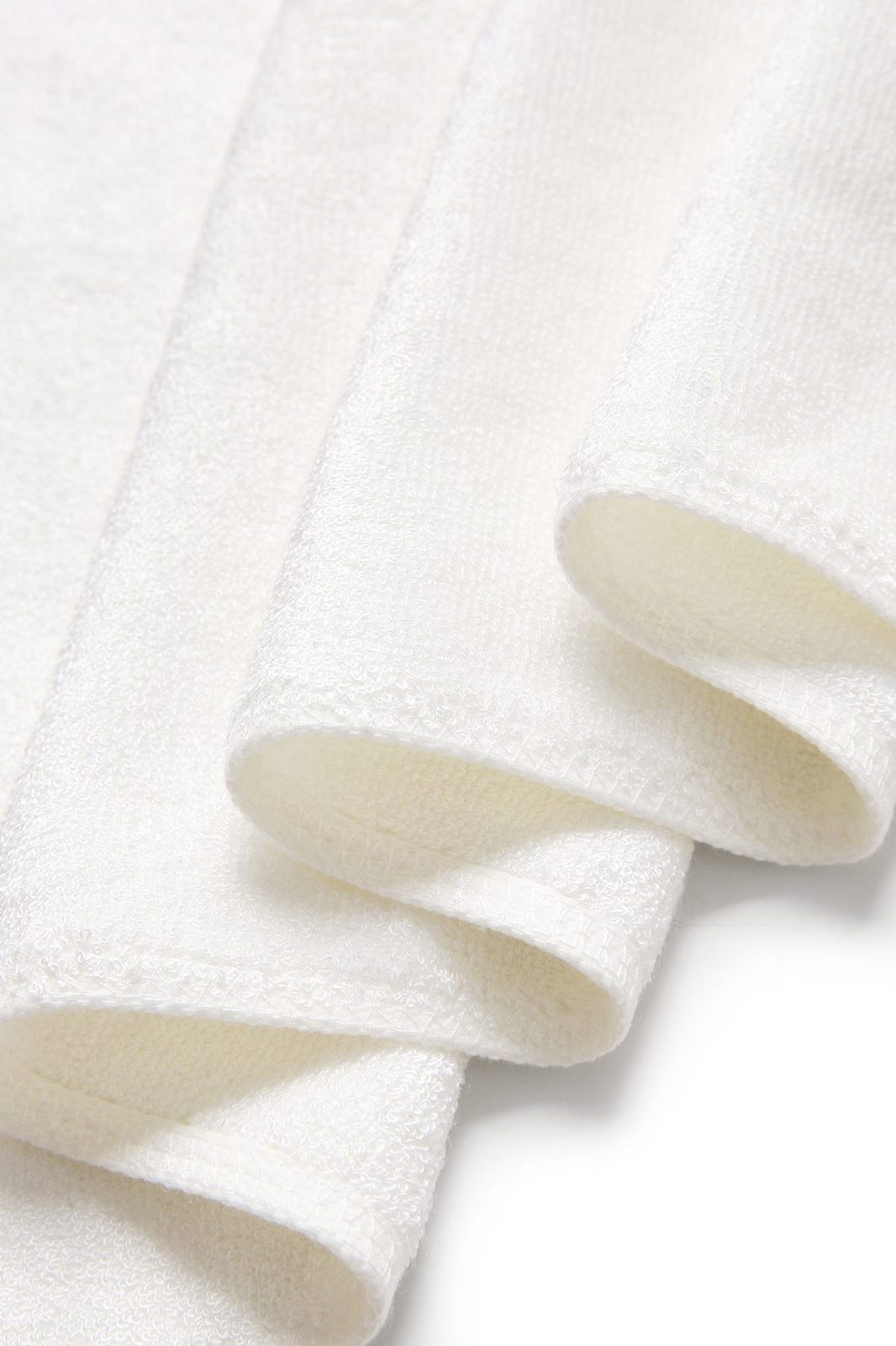 Bamboo Fitness Towel - White - View