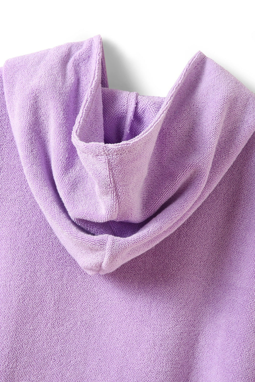 Adult's 380gsm 100% cotton hooded towel with kangaroo pocket - Lavender - View