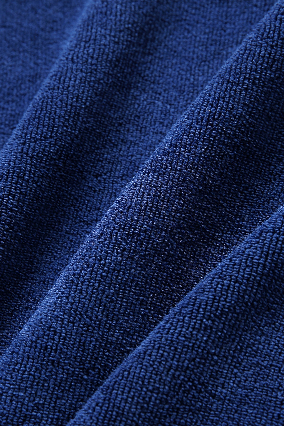 Adult's 300gsm polyester/nylon hooded towel with kangaroo pocket - Royal Blue - View
