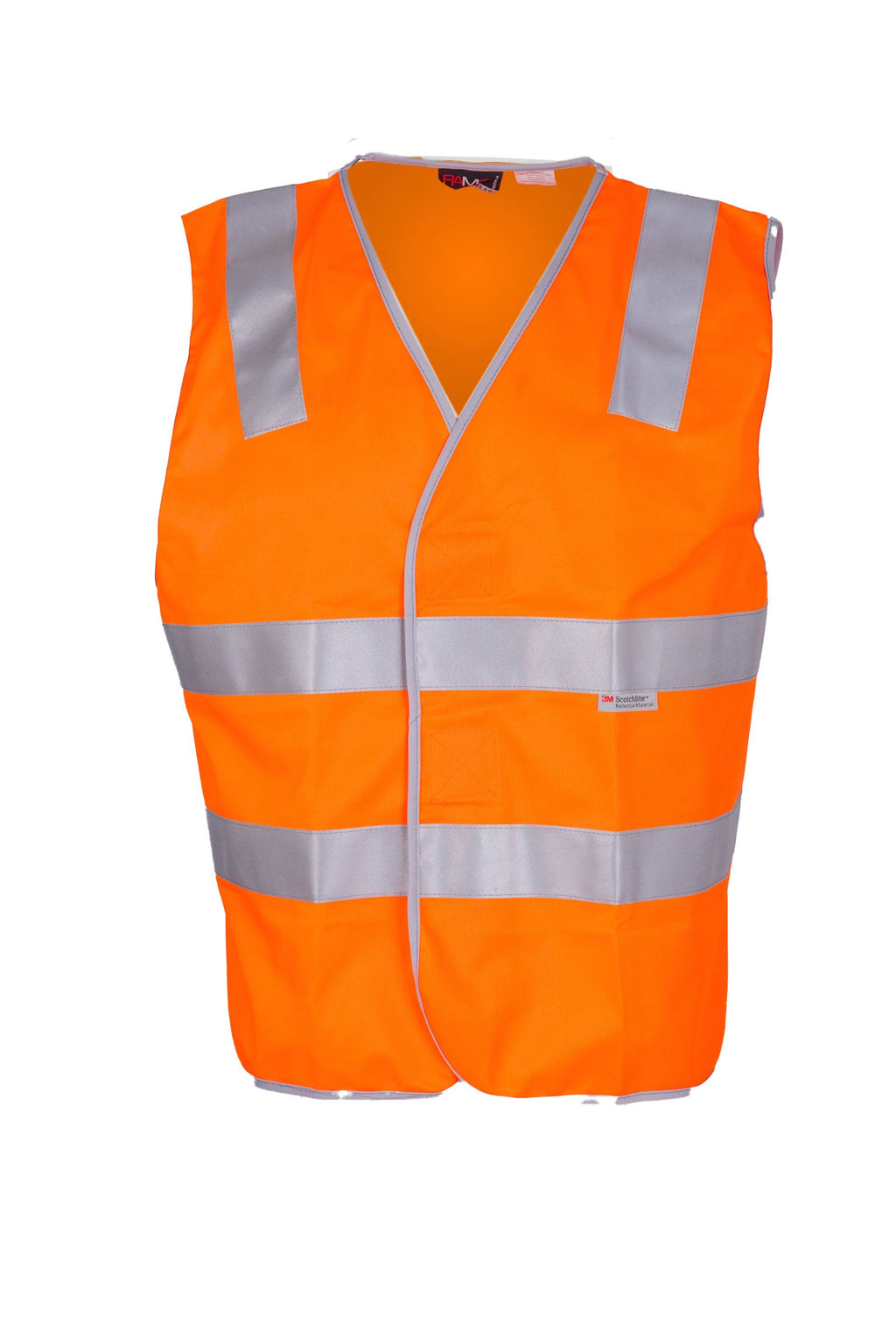 100% Polyeter Vest with 3M reflective tape 5