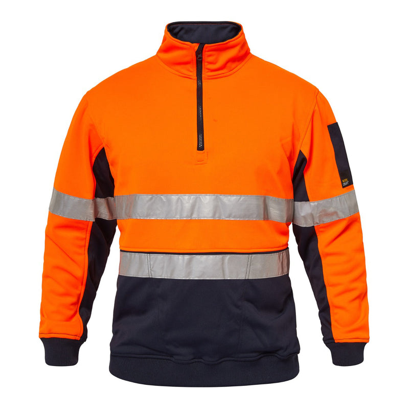 Hi Vis Half Zip Reflective Pullover