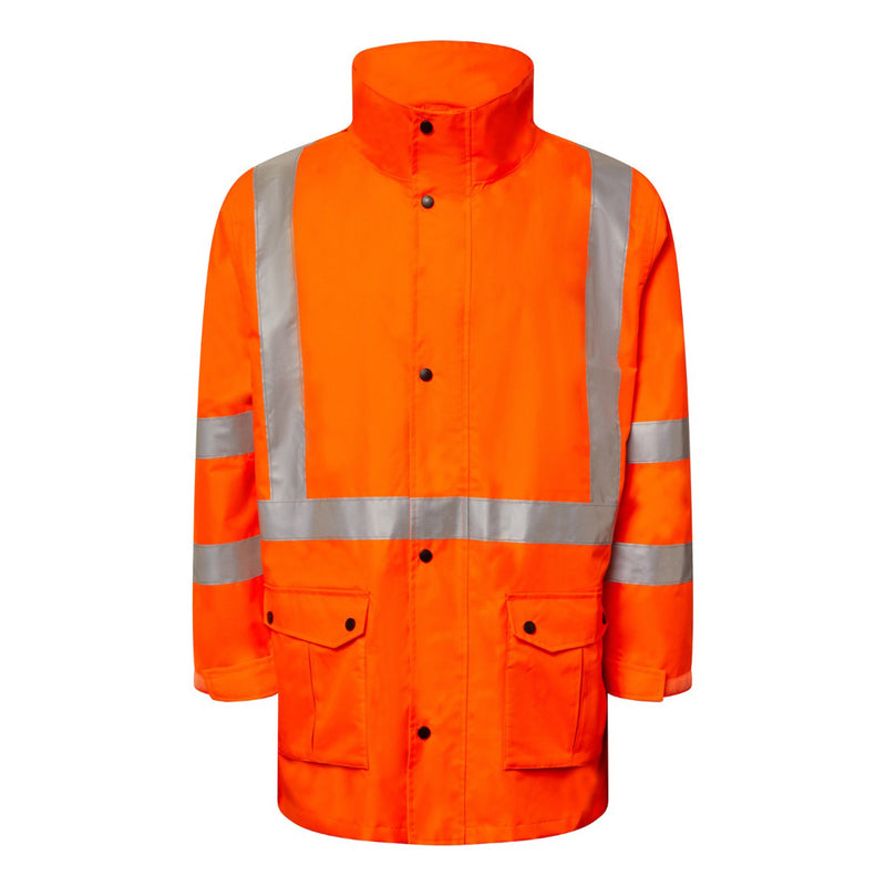 Nsw Rail Hi Vis Reflective 4-In-1 Jacket With X Pattern
